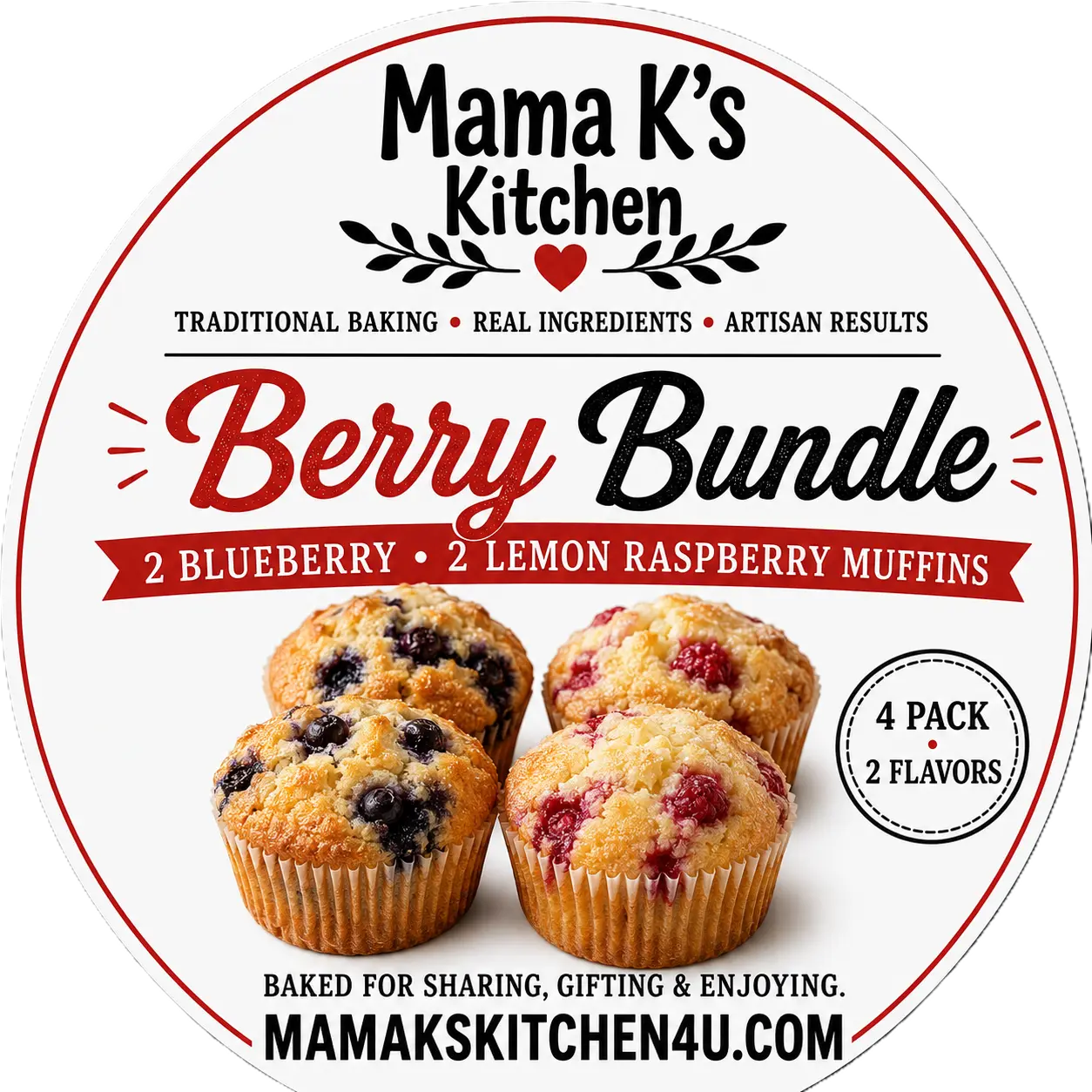 Berry Bundle branded label